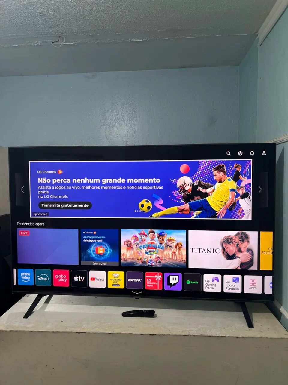 SMART TV DE 70 POLEGADAS LG,4K,BLUETOOTH,INTELIGÊNCIA ARTIFICIAL,CONTROLE MAGIC. - Foto 2