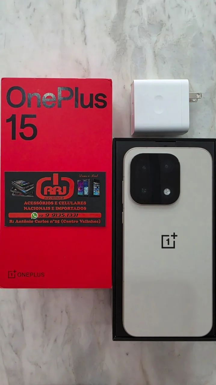 OnePlus 15 16GB 512GB GLOBAL NOVO - Celulares e Smartphones