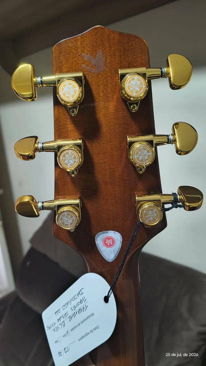 Violão Takamine eg406 Parlor - Foto 5