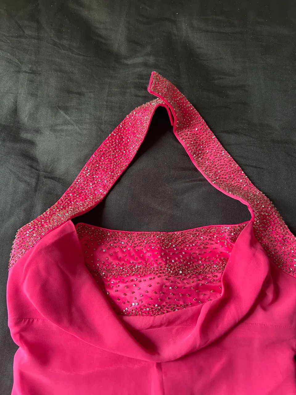 Vestido de festa longo rosa  - Foto 4