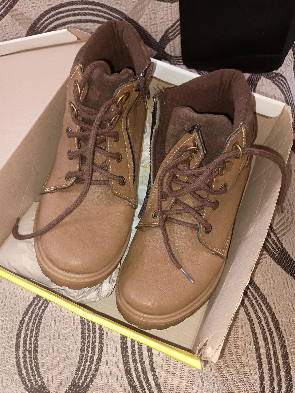 Bota Marrom - Foto 3