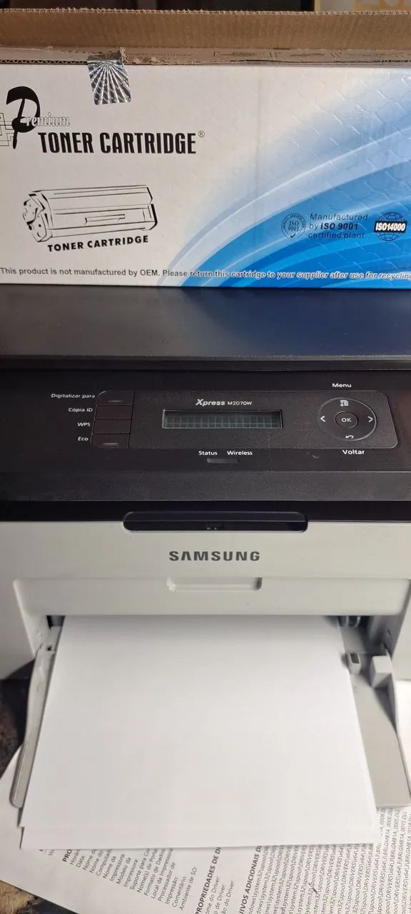Impressora Samsung Multifuncional M2070W Laser