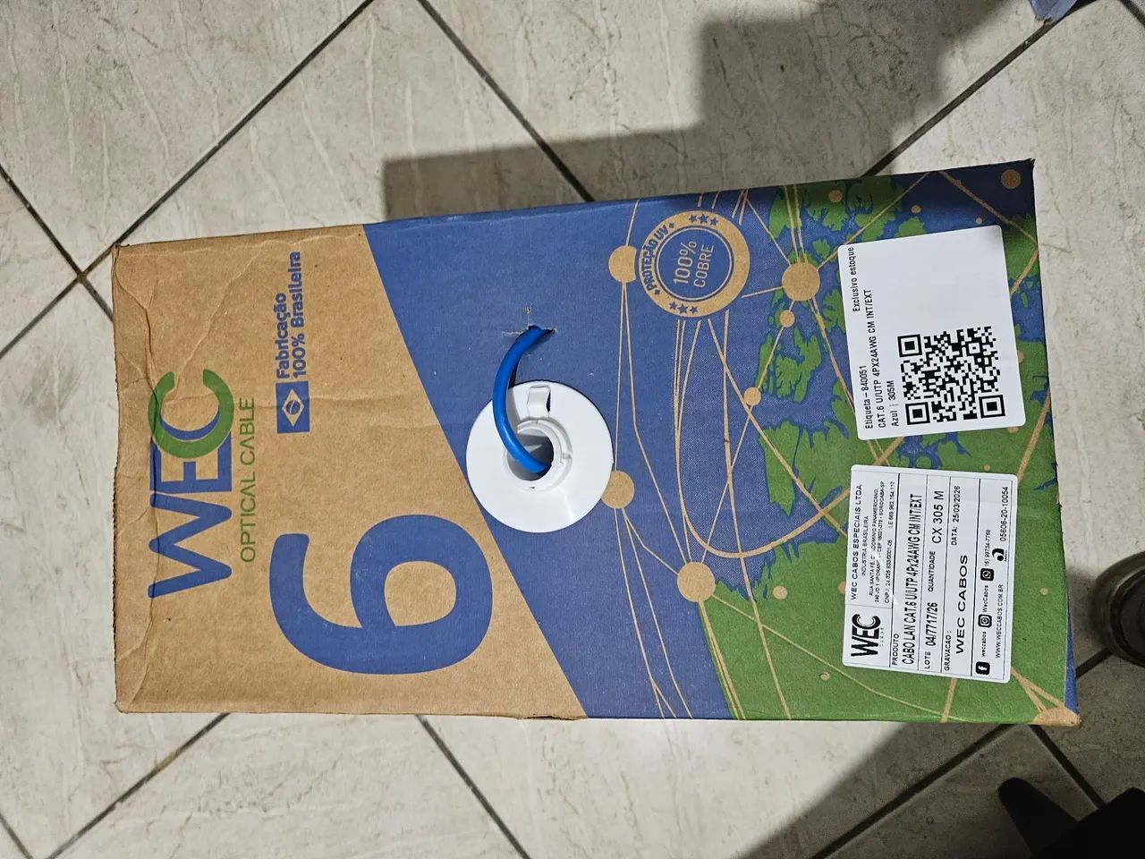 Cabo lan cat6e - Foto 2
