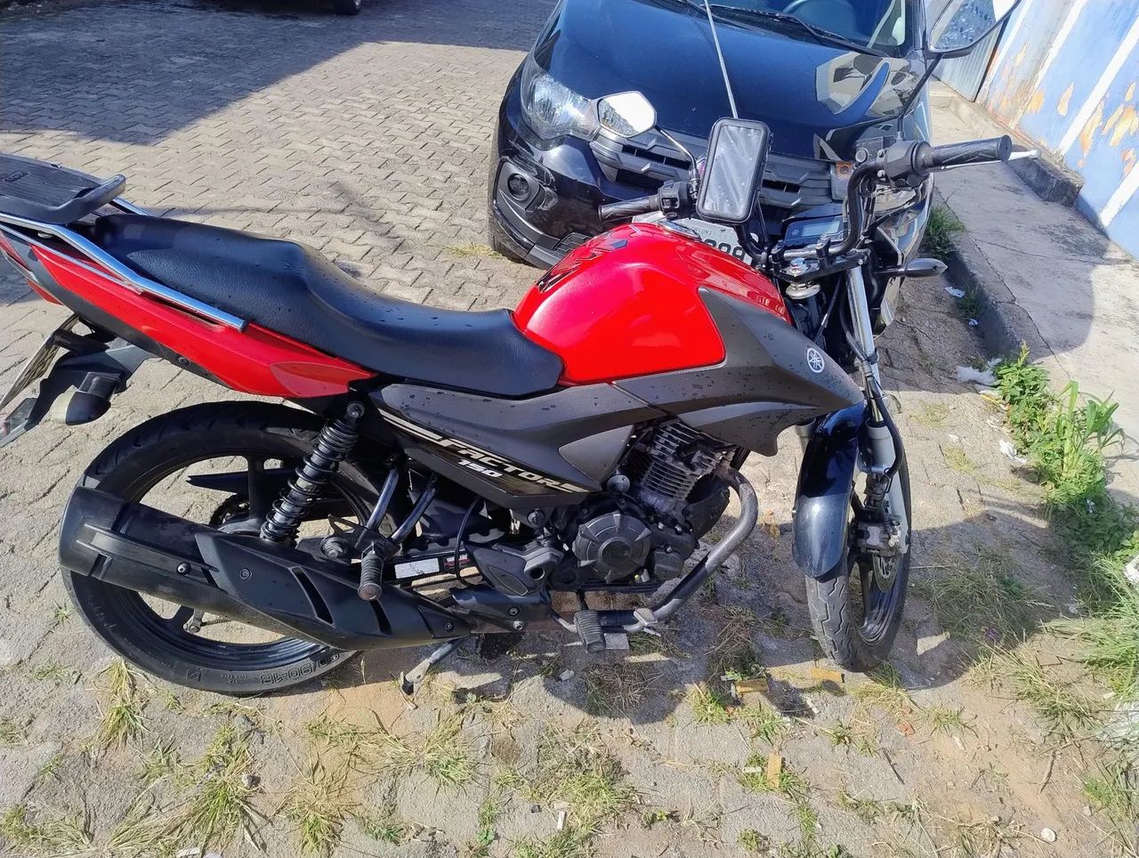 Moto  vermelha  - Foto 2