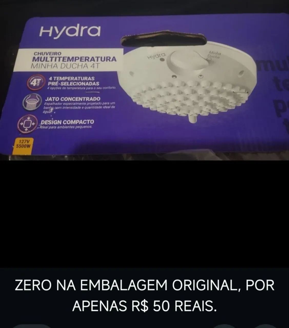 Chuveiro elétrico Hydra 4t 
