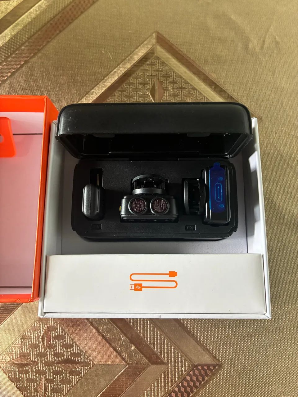 Microfone Lapela Sem Fio Bluetooth Usb C Anti Ruido - Foto 2