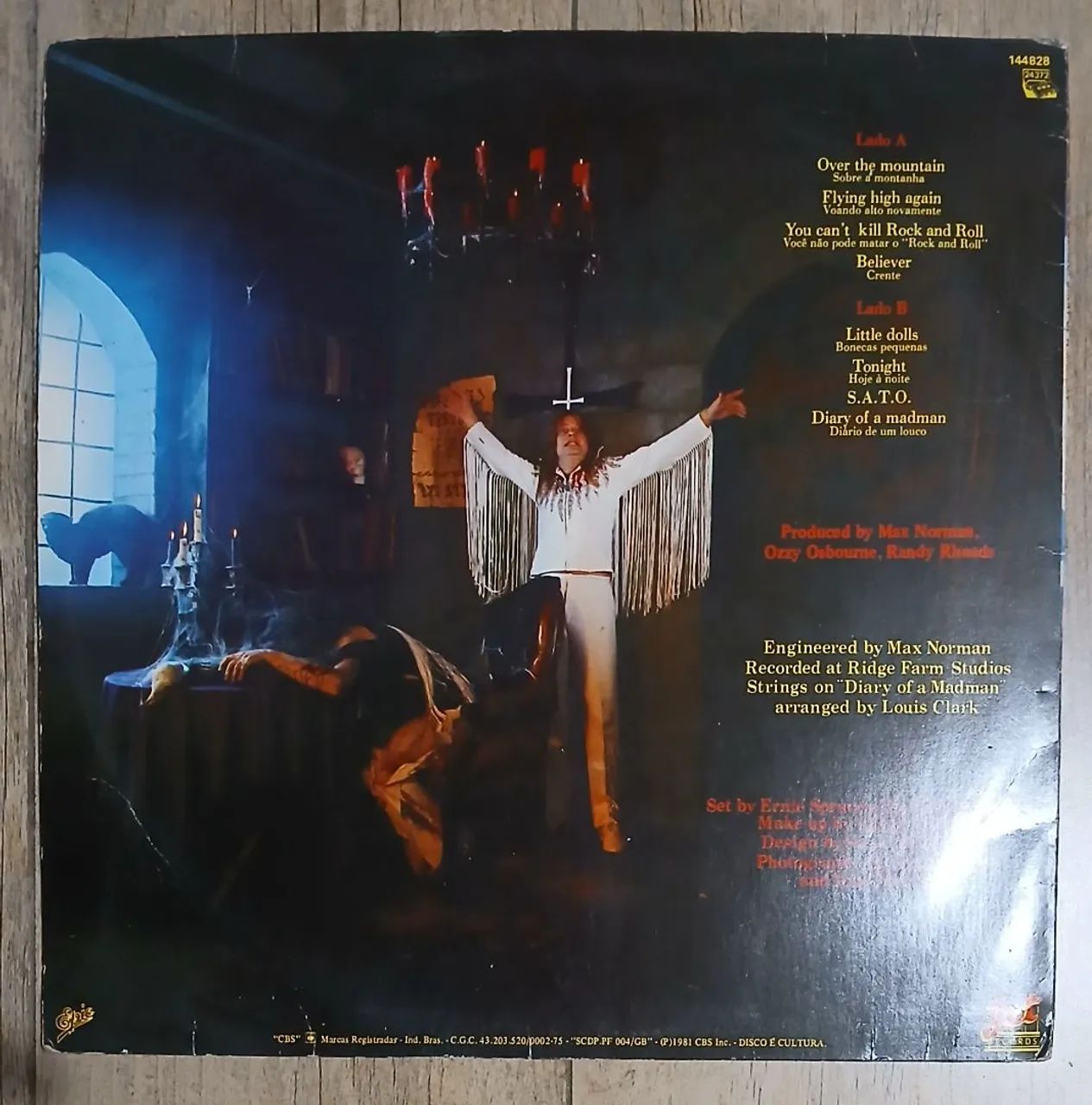 Disco de Vinil Ozzy Osbourne - Diary Of A Madman  - Foto 2