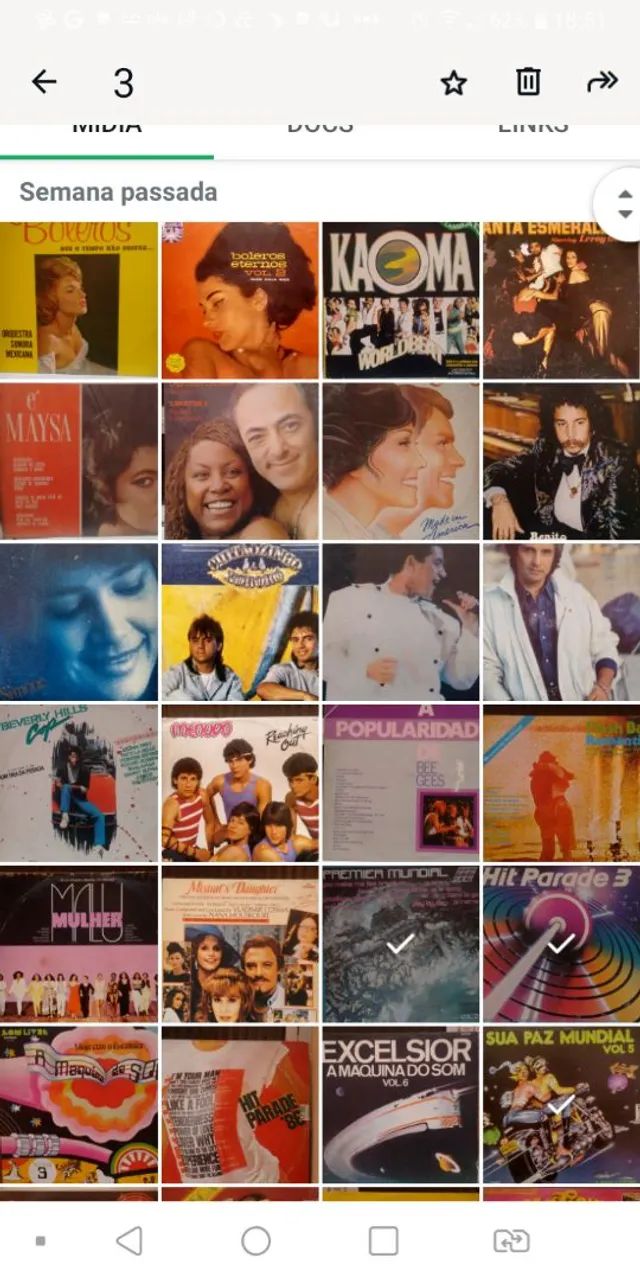 Discos. Lps e Compactos.