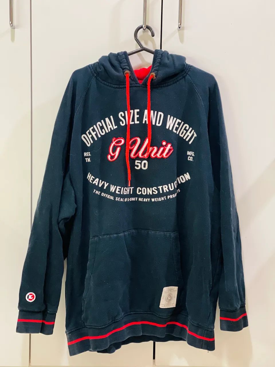 Moletom G Unit 50 Cent Tam. 2XL preto - Foto 3