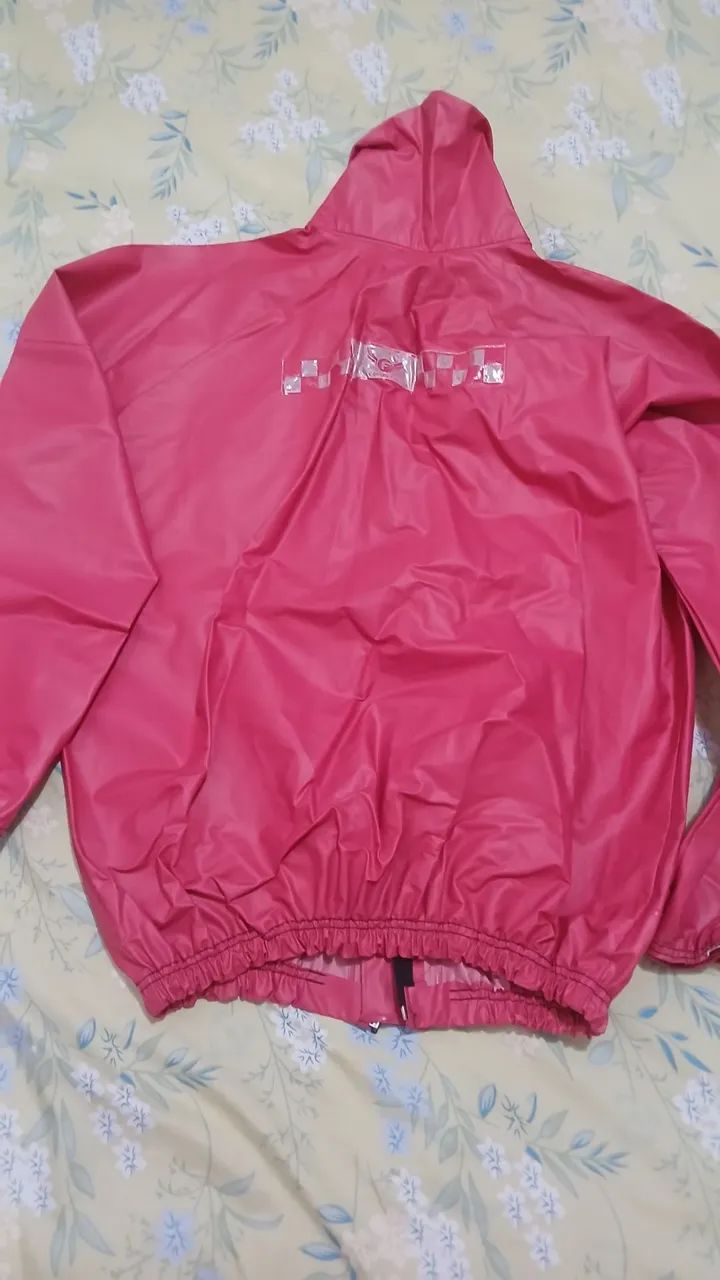 Capa de chuva motoqueira
