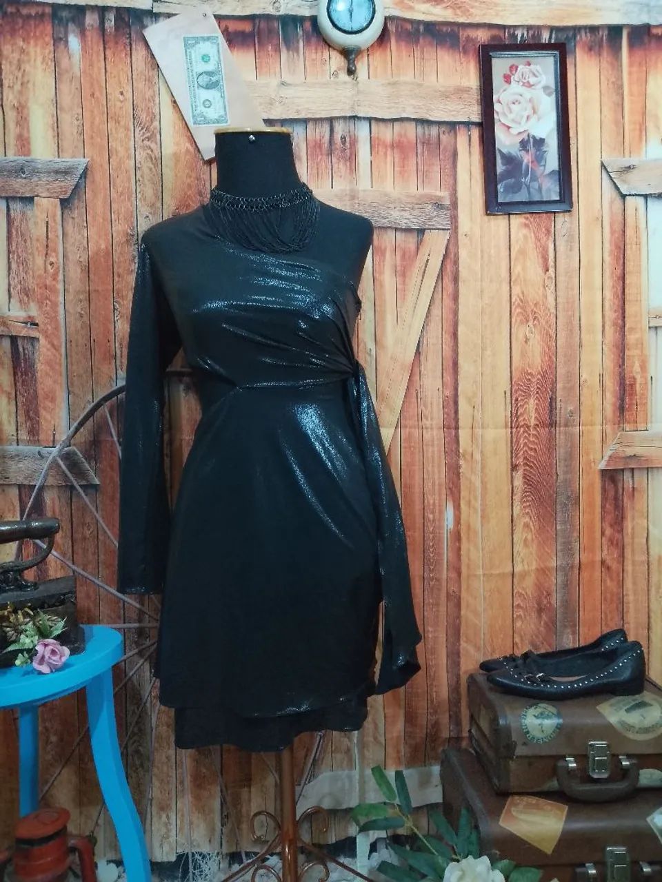 Vestido M com elastano maravilhoso  - Foto 2