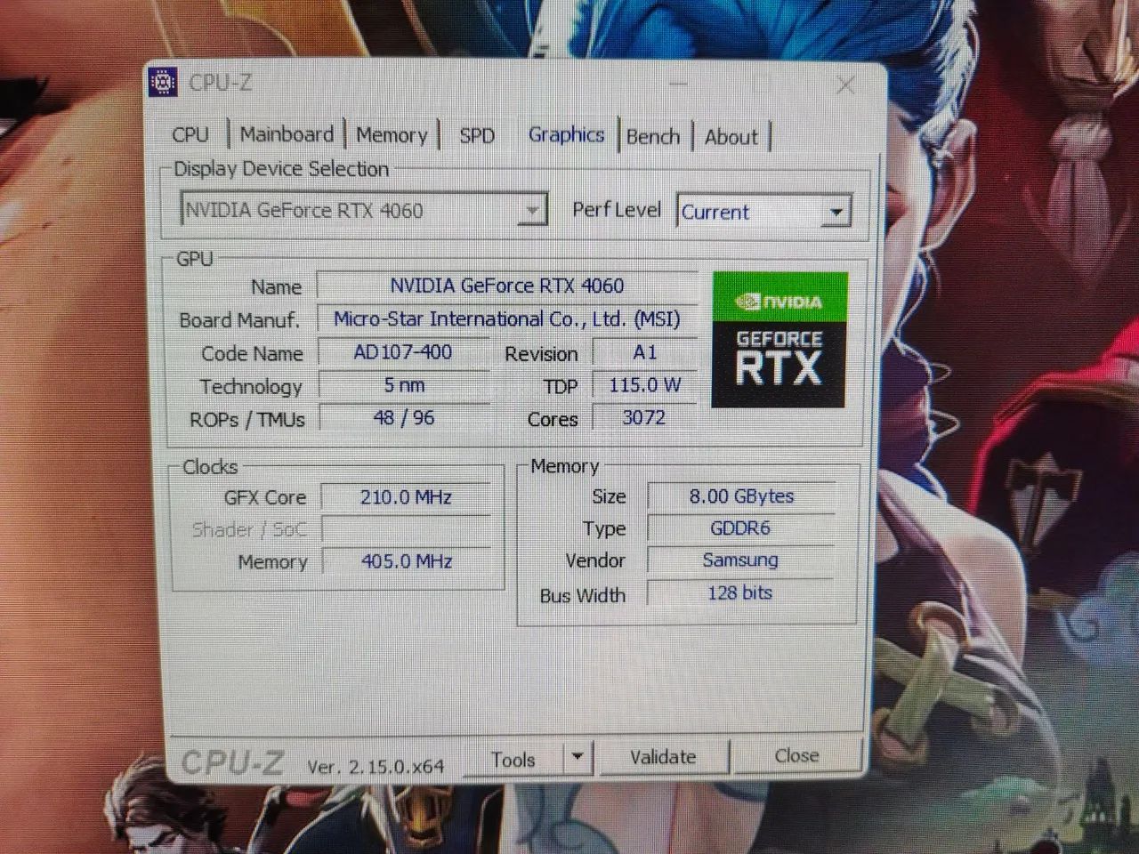 Placa de vídeo Rtx 4060 - Msi - Ventus - Foto 3