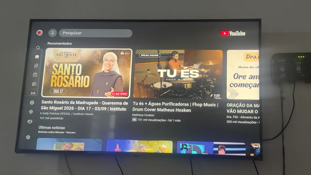 TV LG 43 polegadas, 4K, Smart TV com WebOS! - Foto 2
