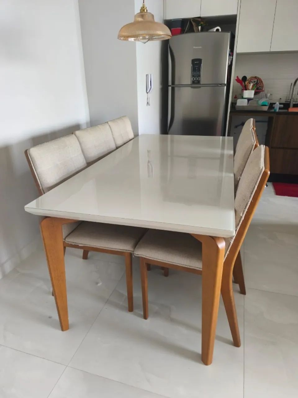 Mesa de jantar 6 a 8 lugares