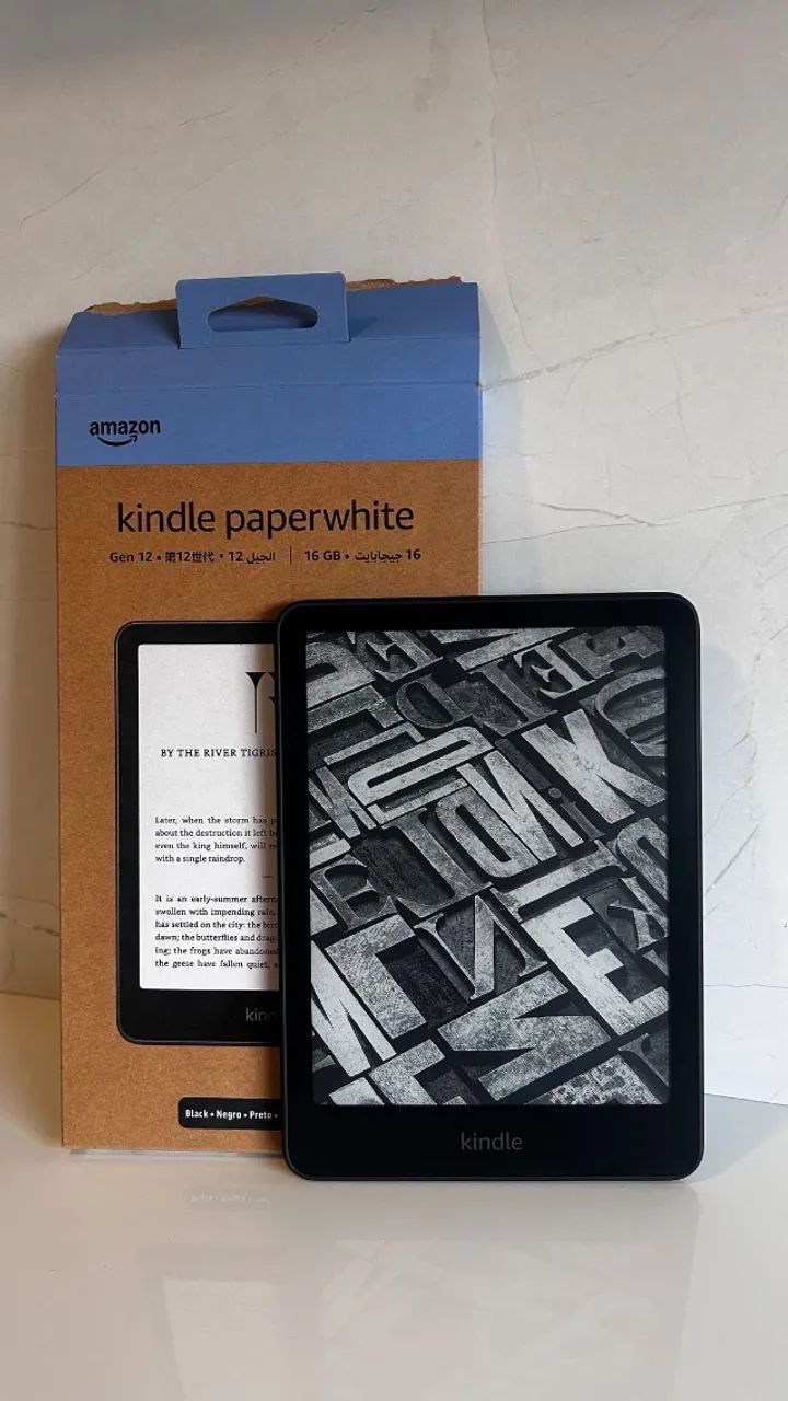 Kindle Paperwhite 16GB (12 geração) - Livros e revistas - São