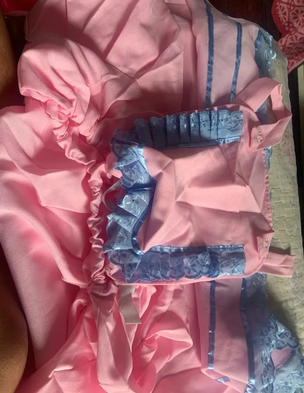 Roupa de ere rosa e azul - Foto 3