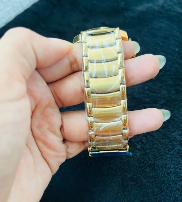 Relógio bvlgari skeleton com fundo de vidro - Foto 3