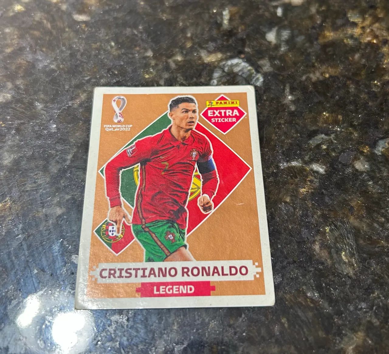 Figurinha legend,Cristiano Ronaldo bronze 