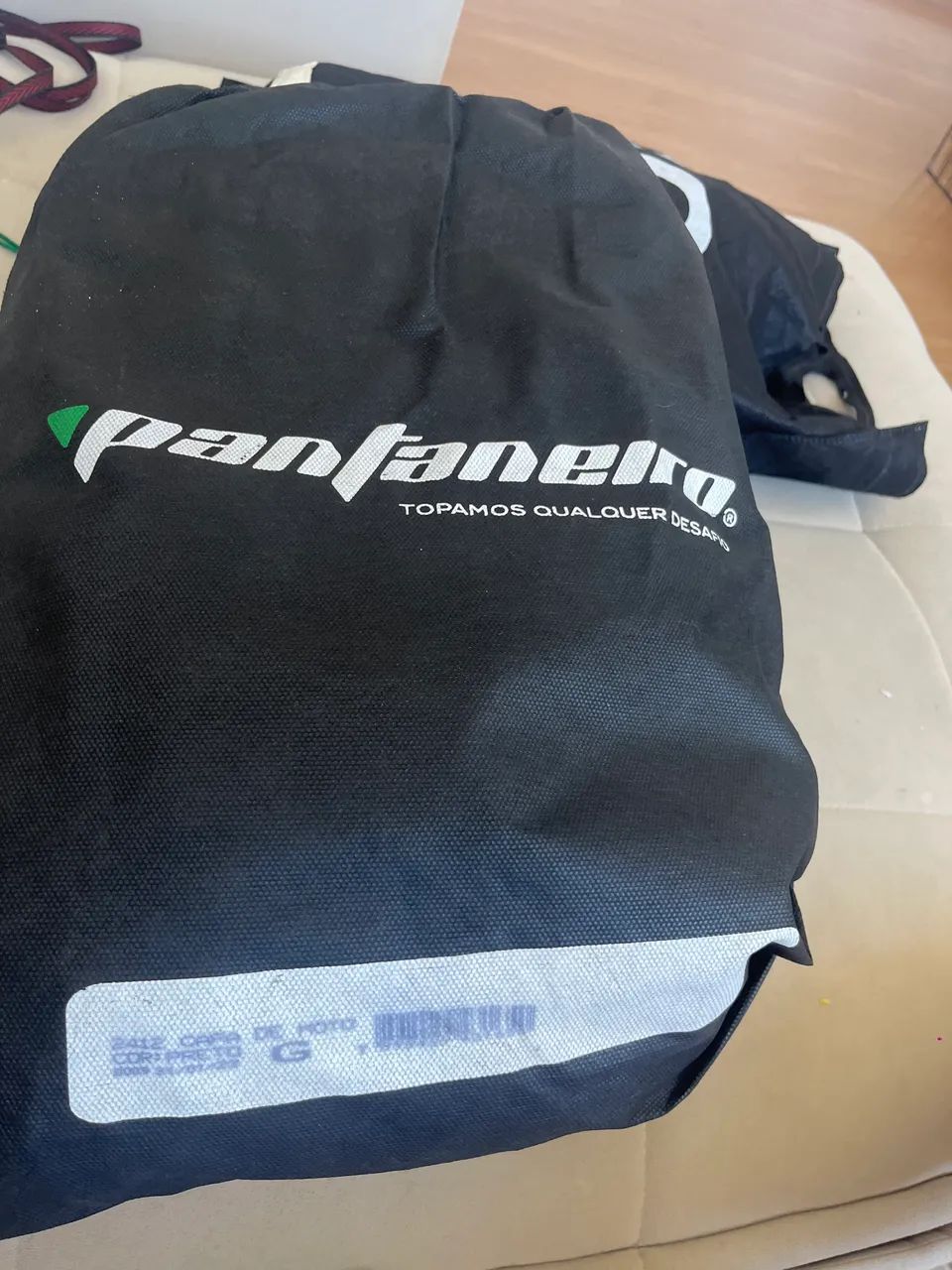 Capa de moto impermeável forrada Pantaneiro G