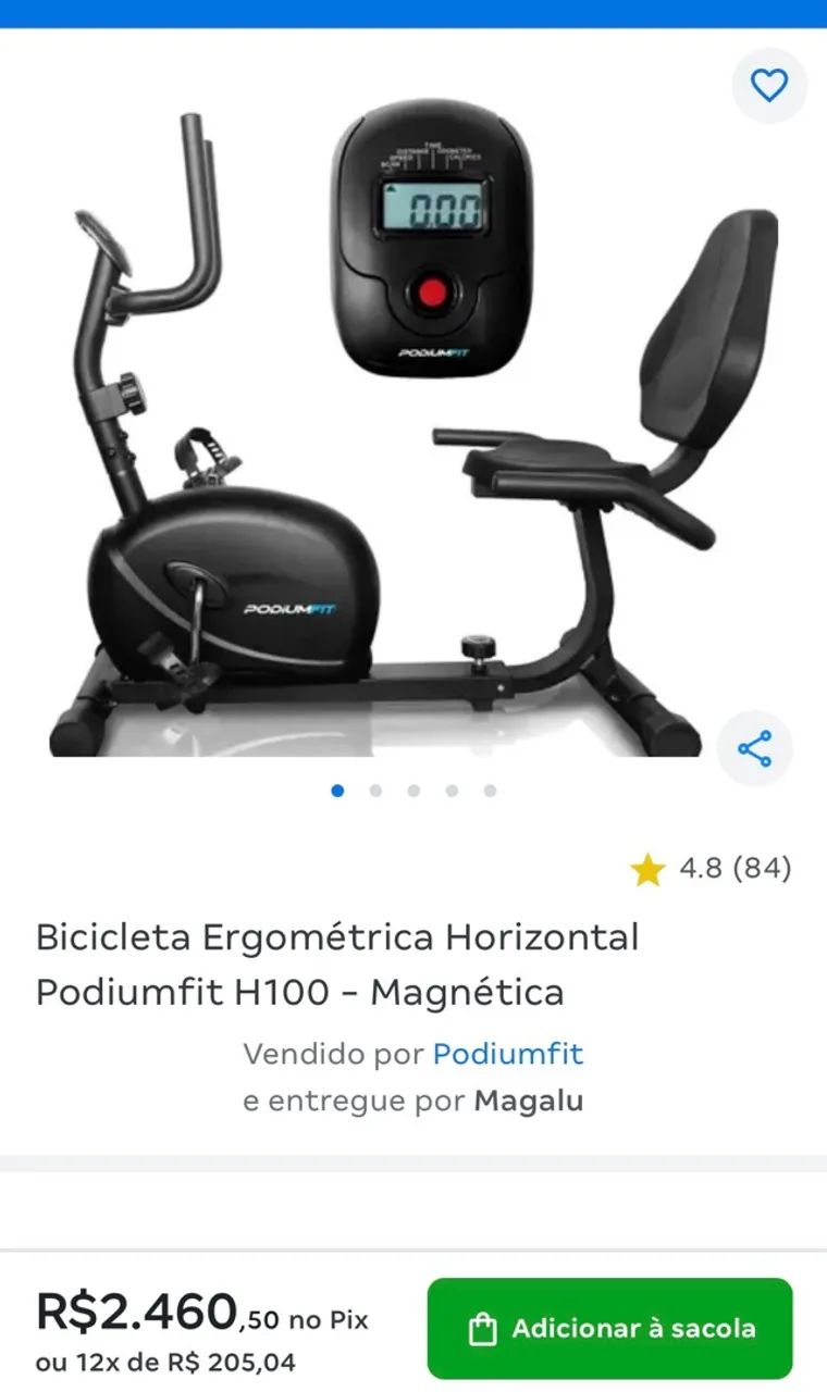 Bicicleta Ergométrica Nova - Foto 3