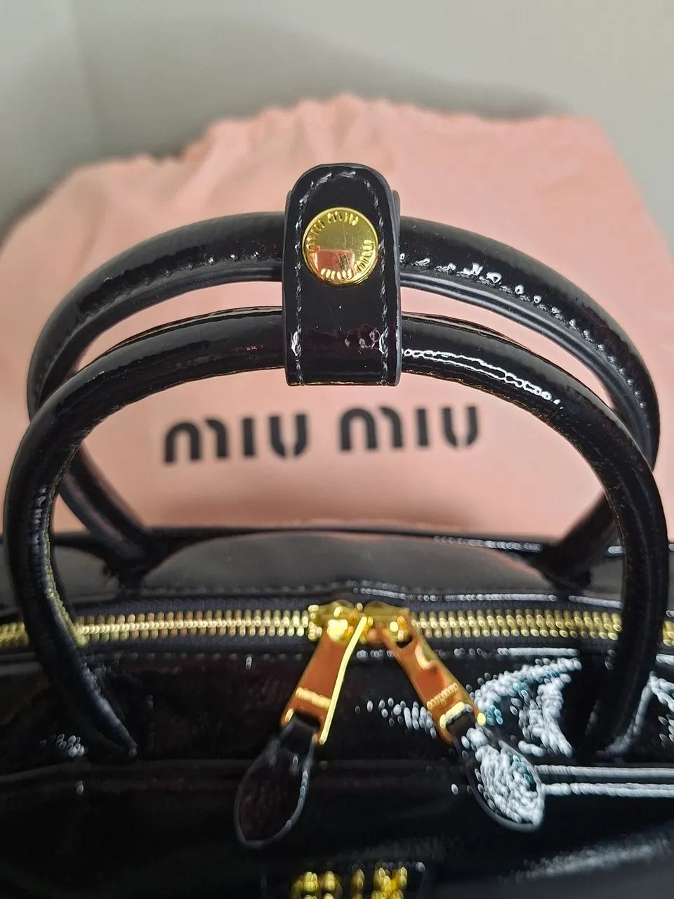 Bolsa Miu Miu Verniz  - Foto 3
