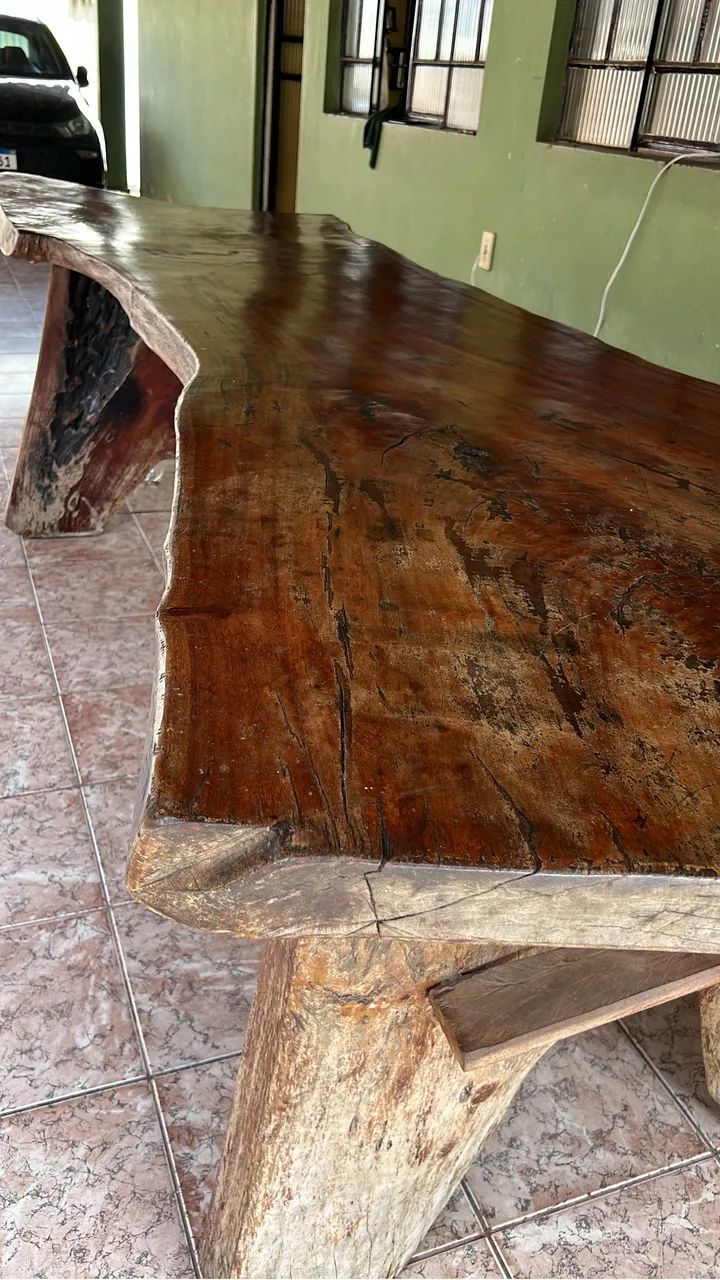 Mesa de madeira 3 metros  - Foto 2