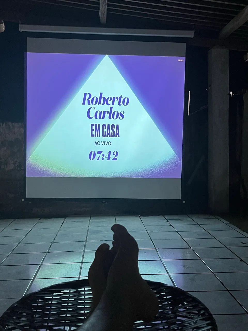telao data show projetor benq