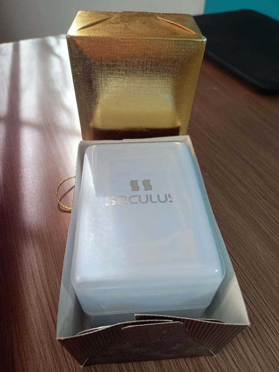 RELÓGIO FEMININO BACKER DOURADO - Foto 3