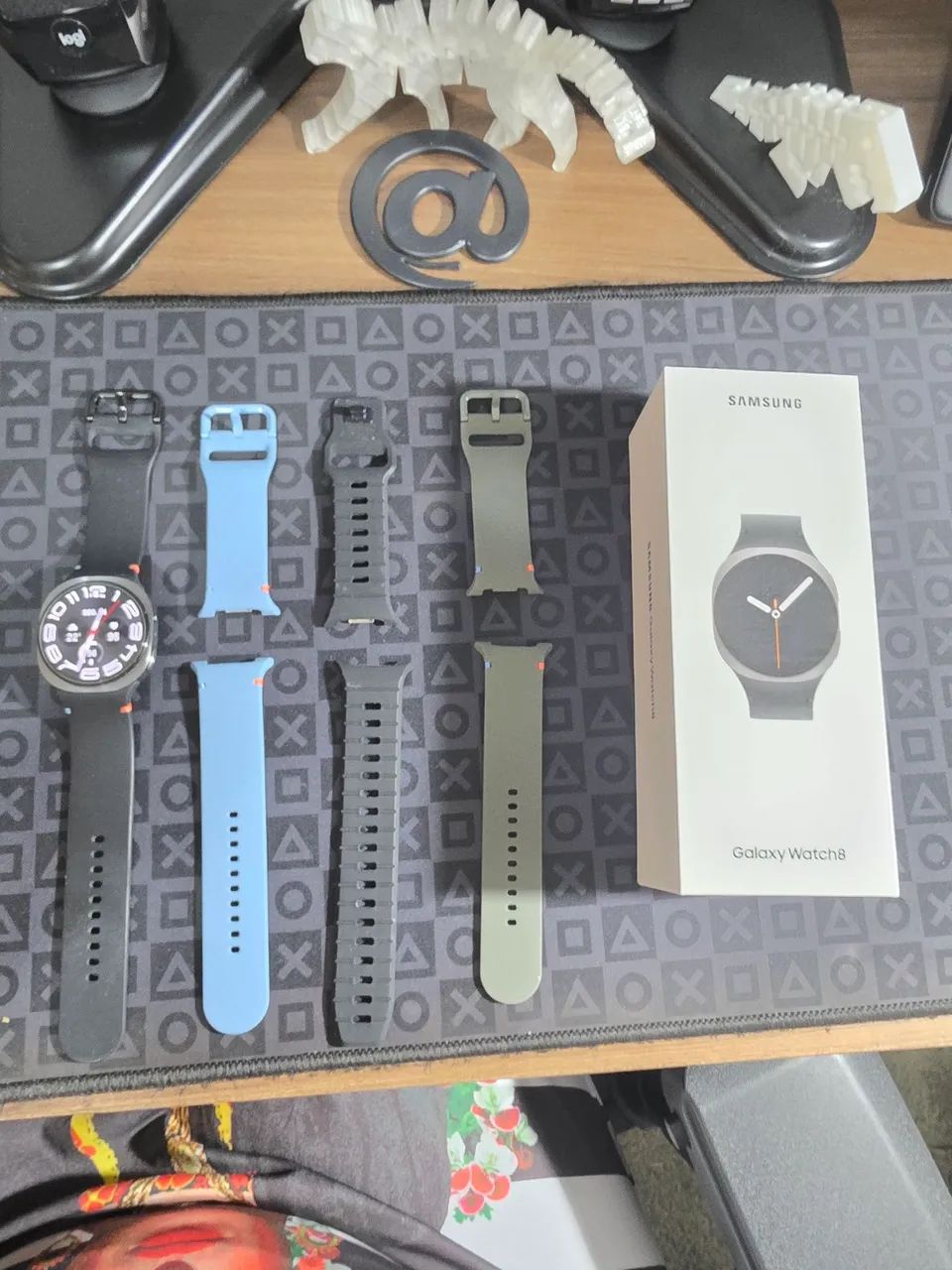 Smartwatch Samsung Galaxy Watch 8 cinza - Foto 2