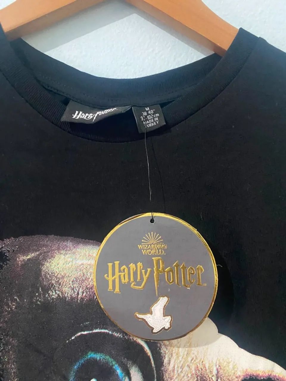 Camiseta preta Harry Potter - Foto 3
