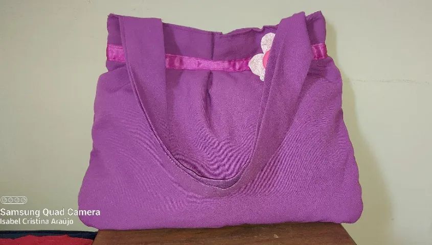 Bolsa de Ombro Lilás