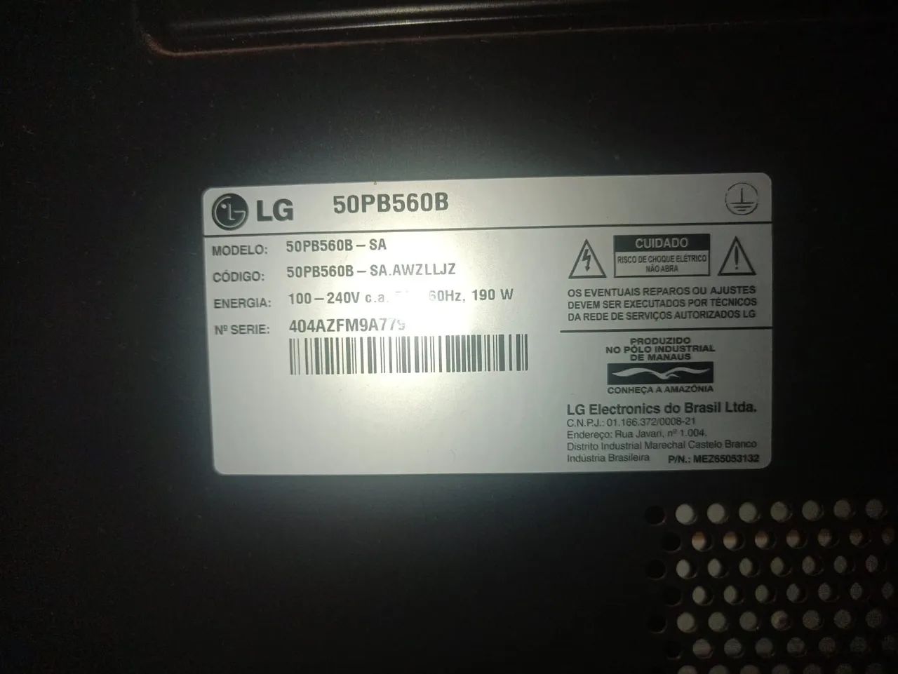 TV LG 50 polegadas  - Foto 3