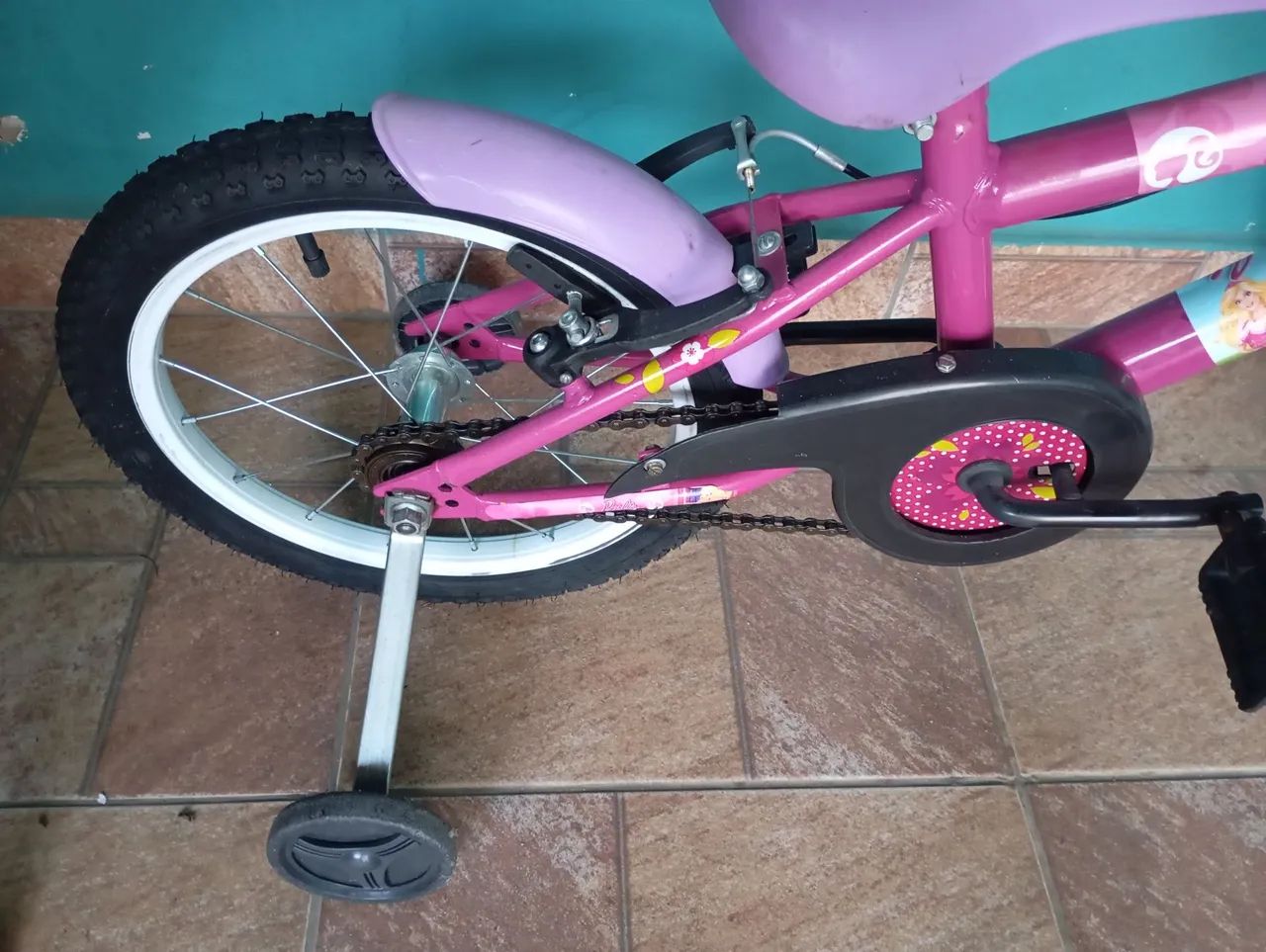 Bicicleta Barbie aro 16  - Foto 5