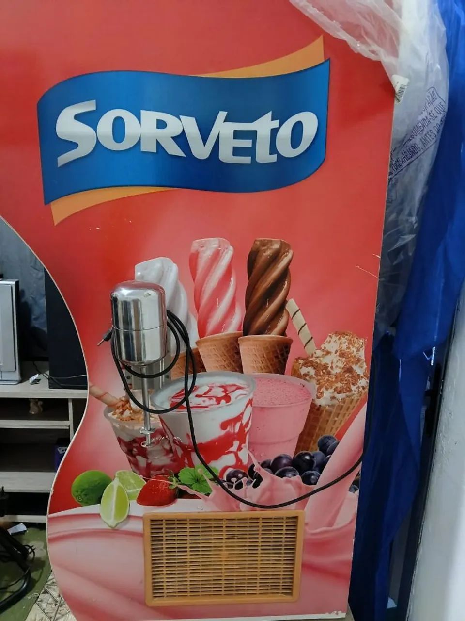 Máquina de sorvete, da marca sorveto. - Foto 3