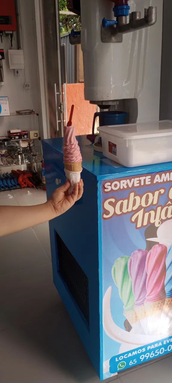 Maquina de Sorvete Americano