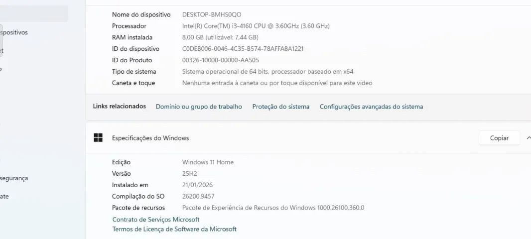 Computador de Mesa