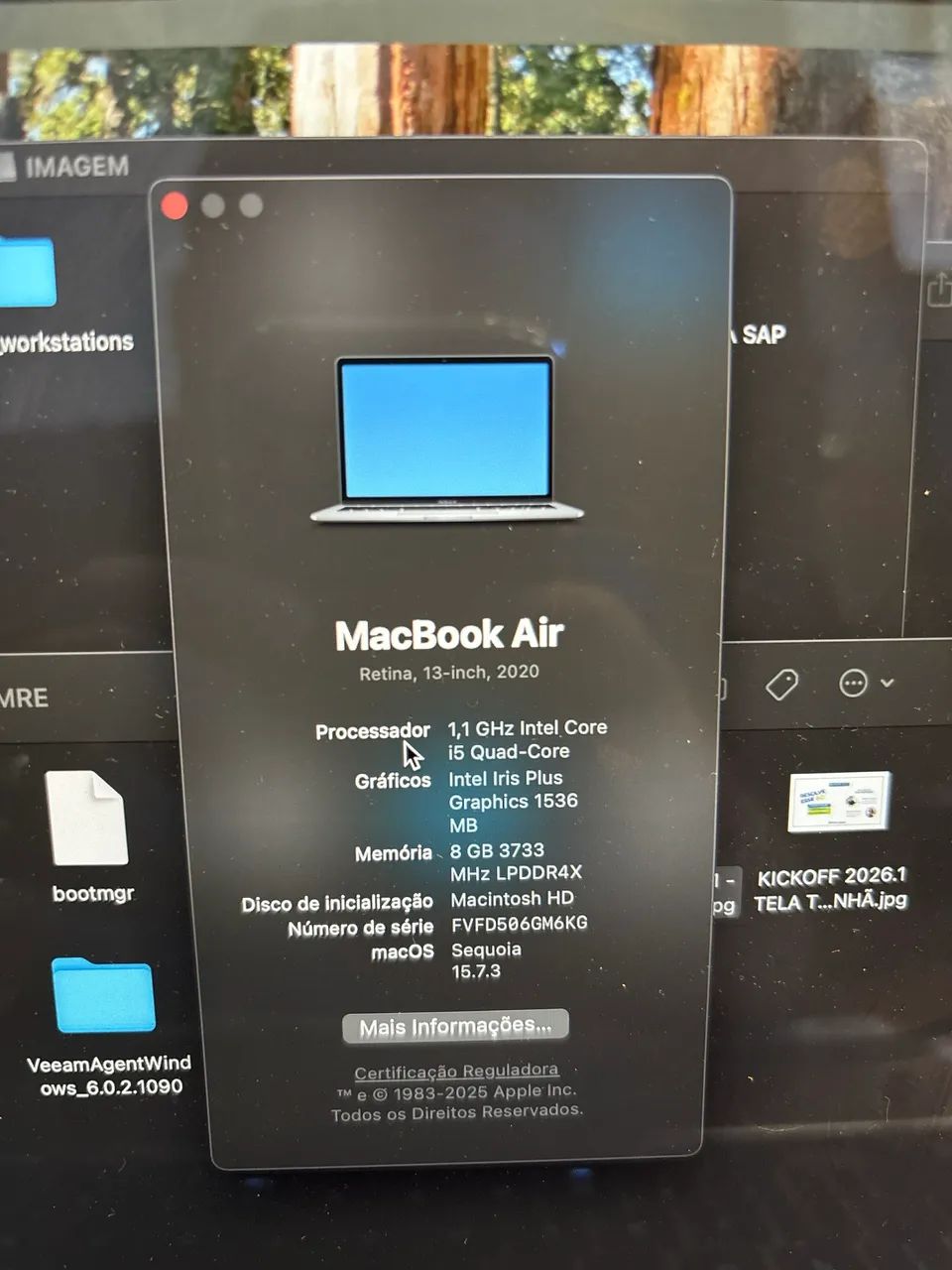 MacBook Air 13? 2020 i5 | 8GB RAM | Retina | Perfeito Estado