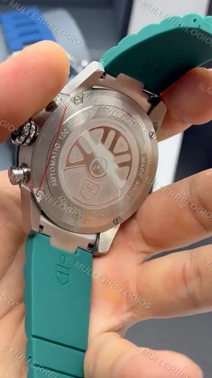 Relógio Tag Heuer Verde 43mm - Foto 2