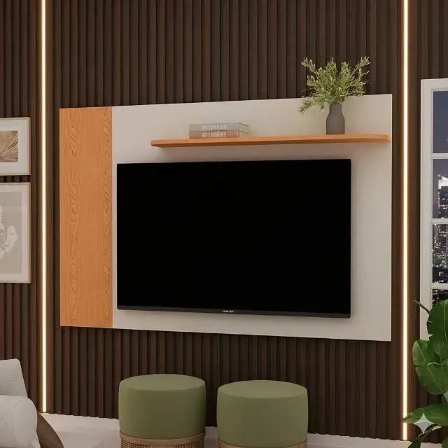 Painel Flórida Cinamomo/Off White