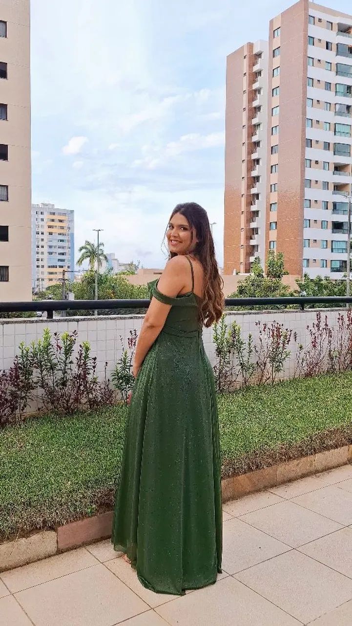 Vestido Madrinha Verde Oliva - Foto 3