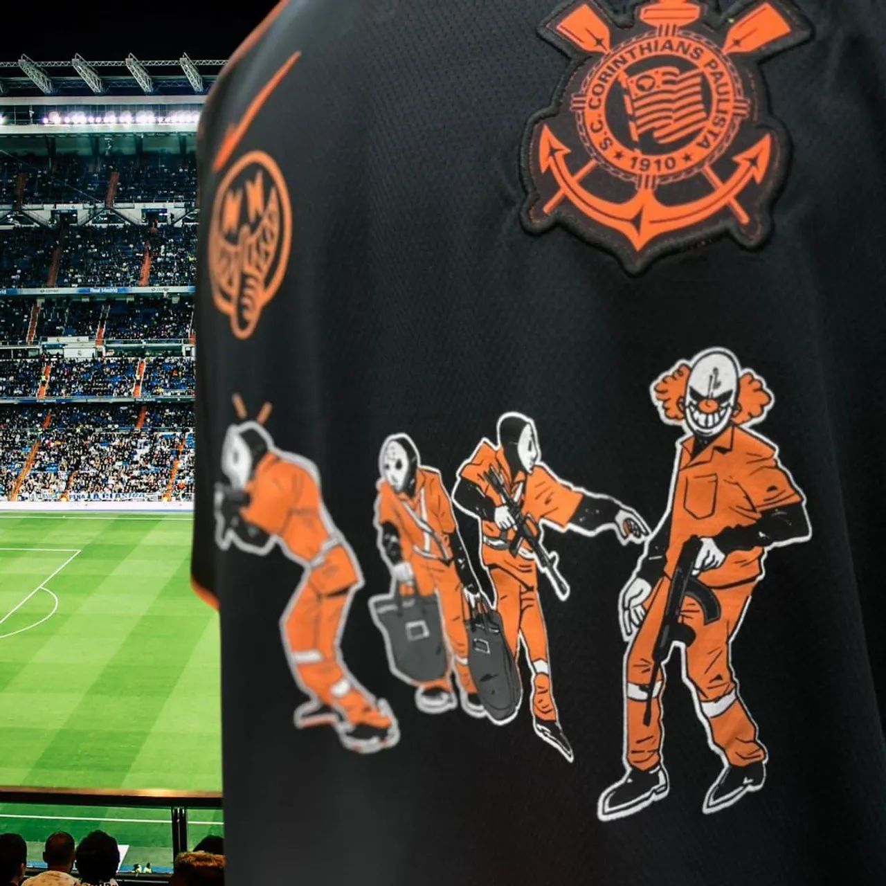 Camisa Corinthians Irmãos metralha  - Foto 2