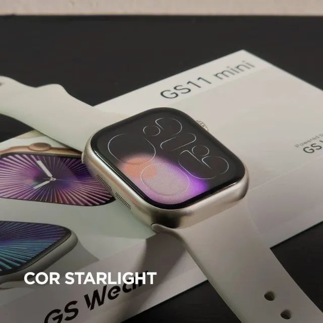 Smartwatch GS11 Mini (41mm) ? Chamadas Bluetooth, NFC e Saúde | Edição Compacta - Foto 5