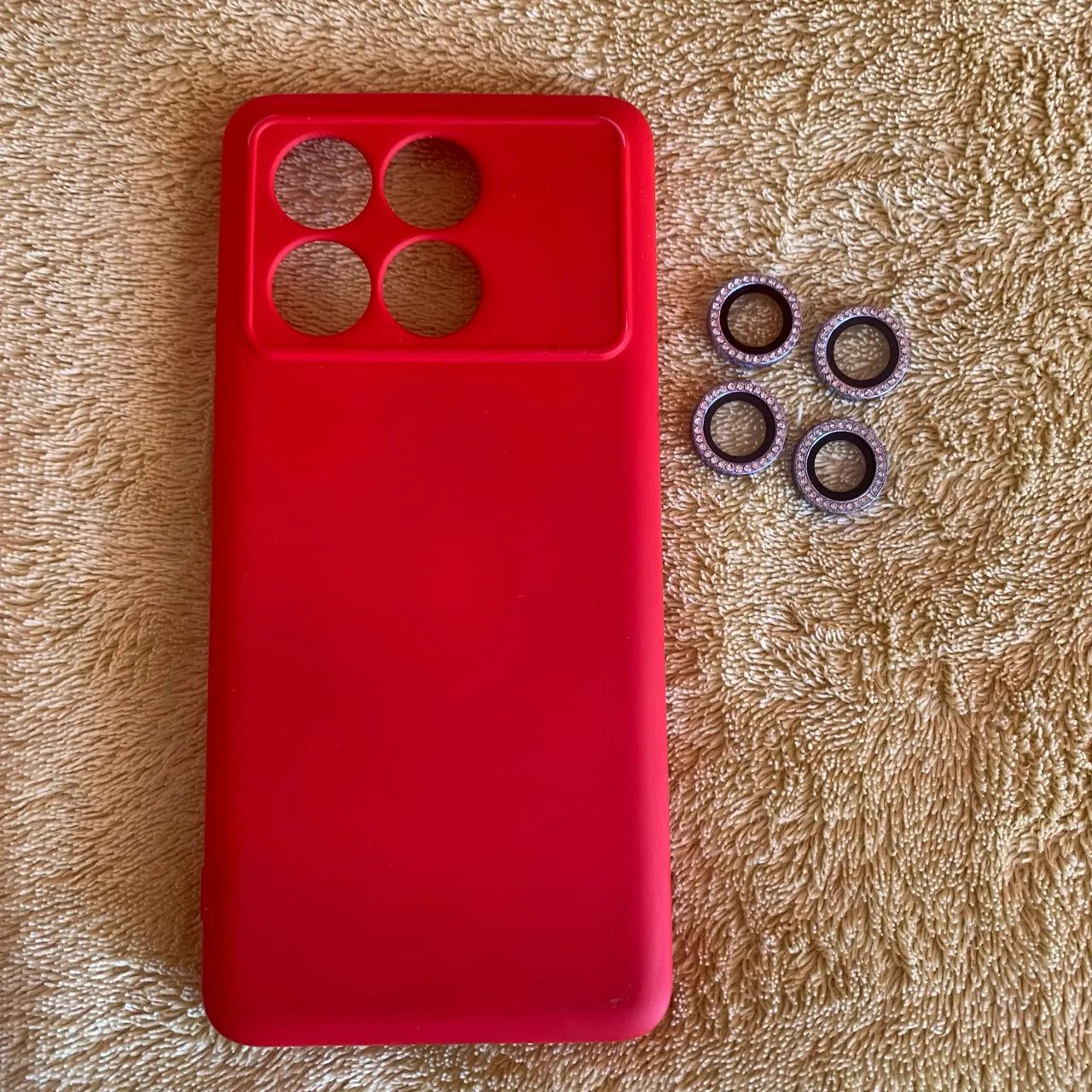 Capa e 4 Cristais Silicone Xiaomi Poco X6 Pro 5G  - Foto 5