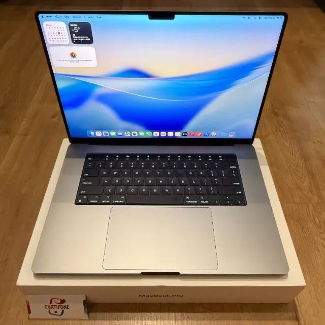 MacBook Pro 16インチ M1 16GB 512GB 充放電23回 Macbook Pro 2021, 16 , M1 Pro, 16gb, Ssd-512gb C/detalhe