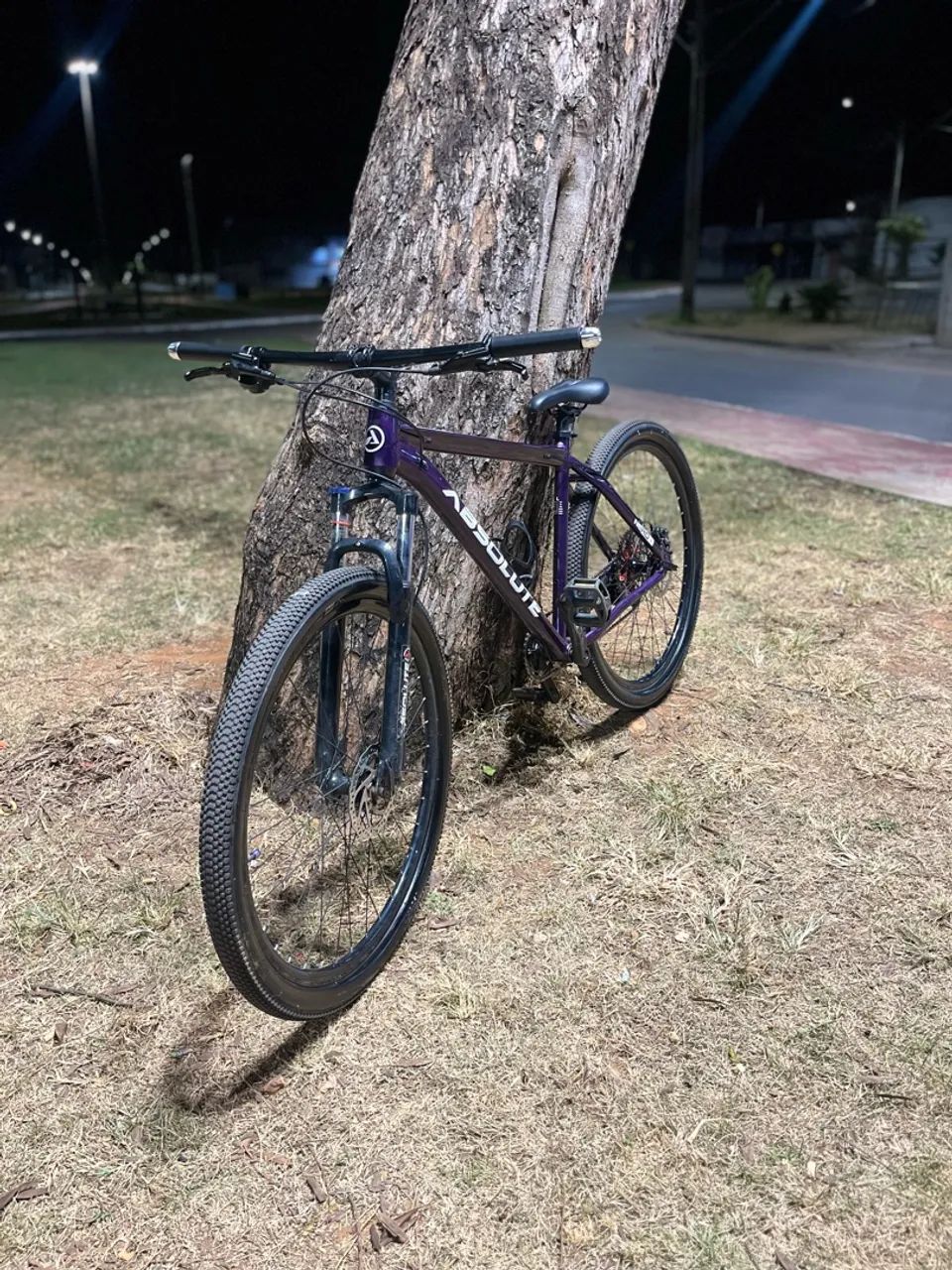Bicicleta Absolute roxa