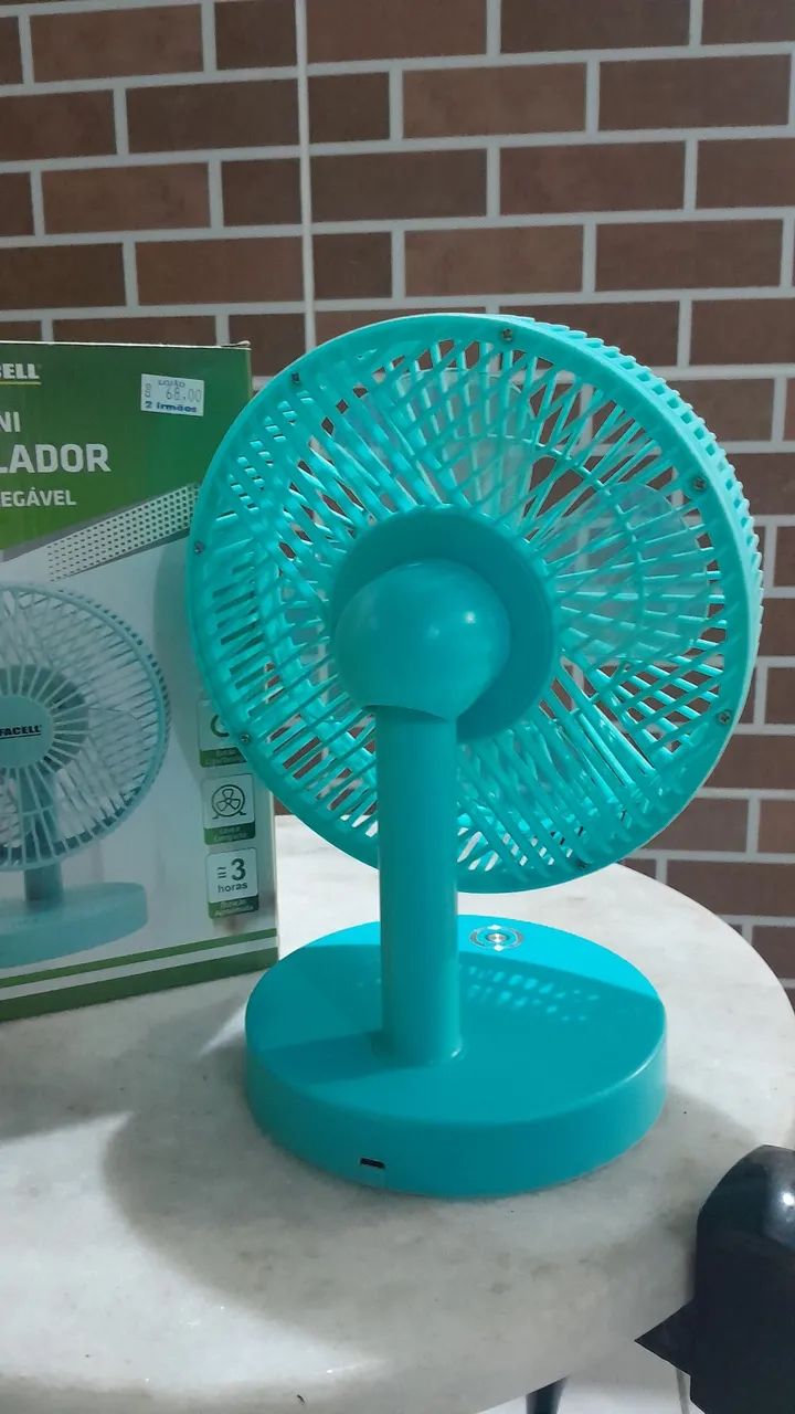 Mini ventilador de mesa - Foto 3