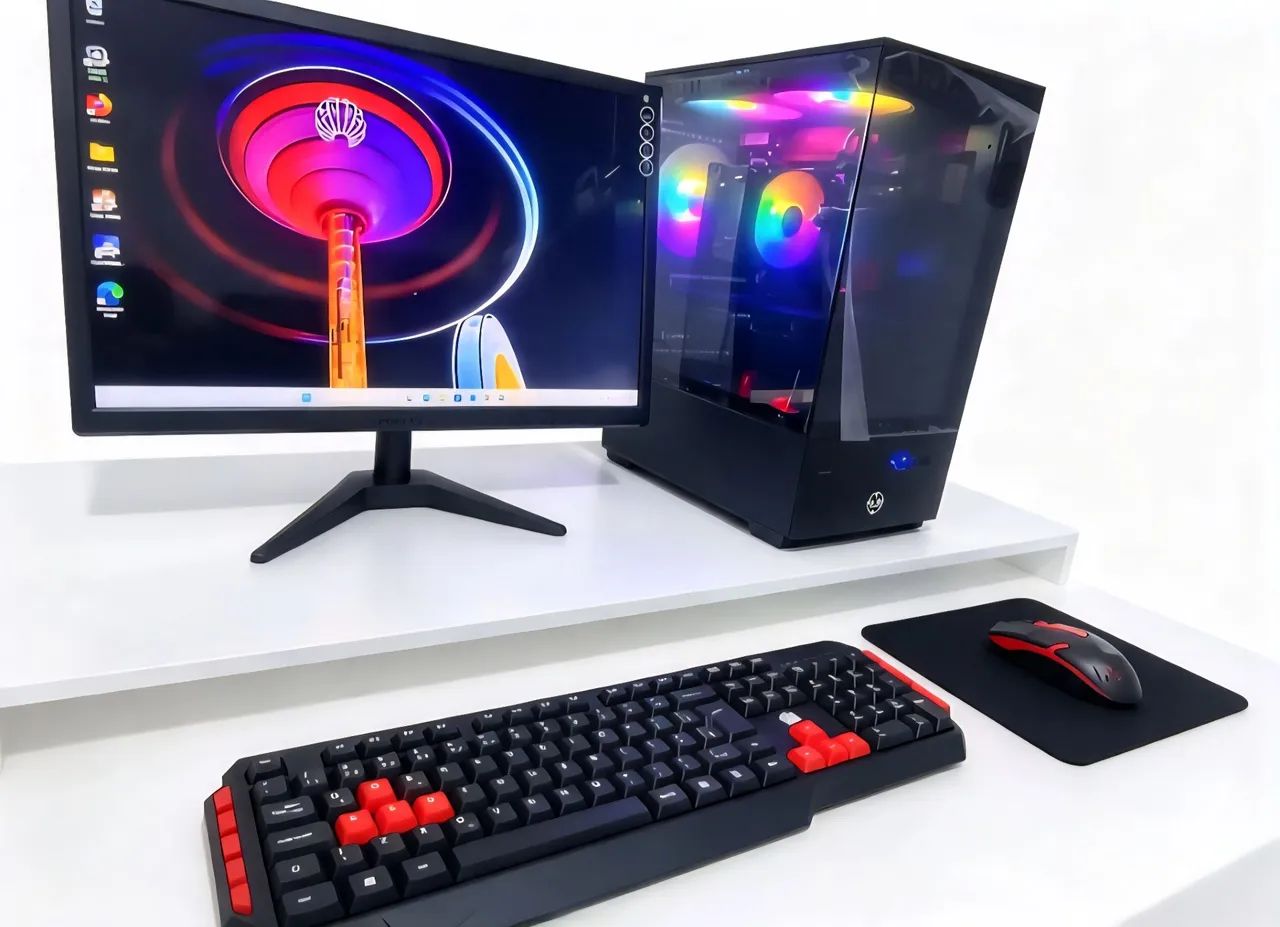 ゲーミングPC/i5 9400F/500GB/AMDグラボ/Office/HP PC Gamer Completo i5 9400F, 16gb / 240gb, RX 550, NF e Garantia