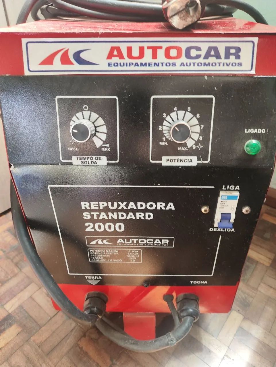 Mig sem gás e repuxadeira 