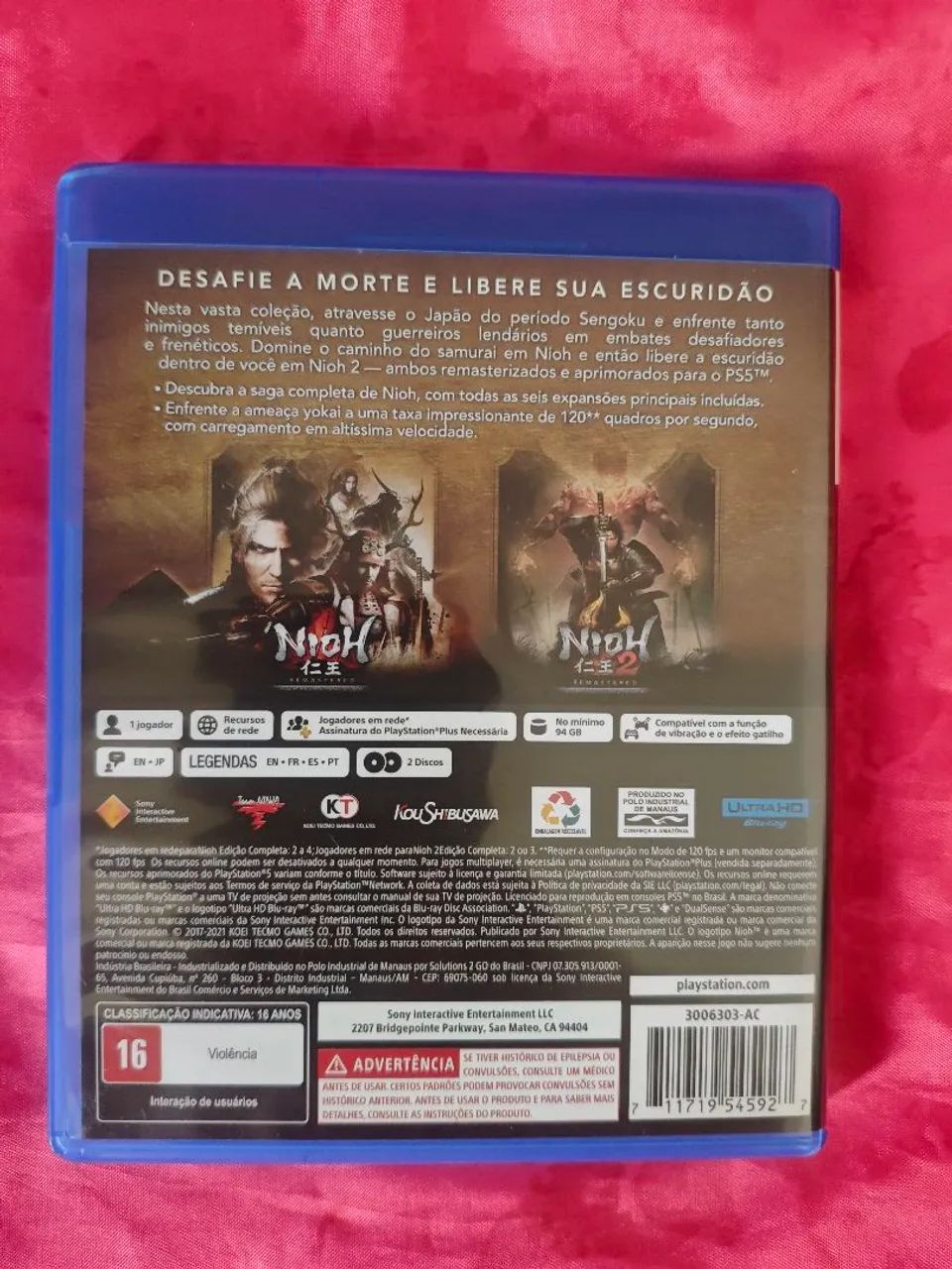 Jogo Nioh Collection ps5 - Foto 2