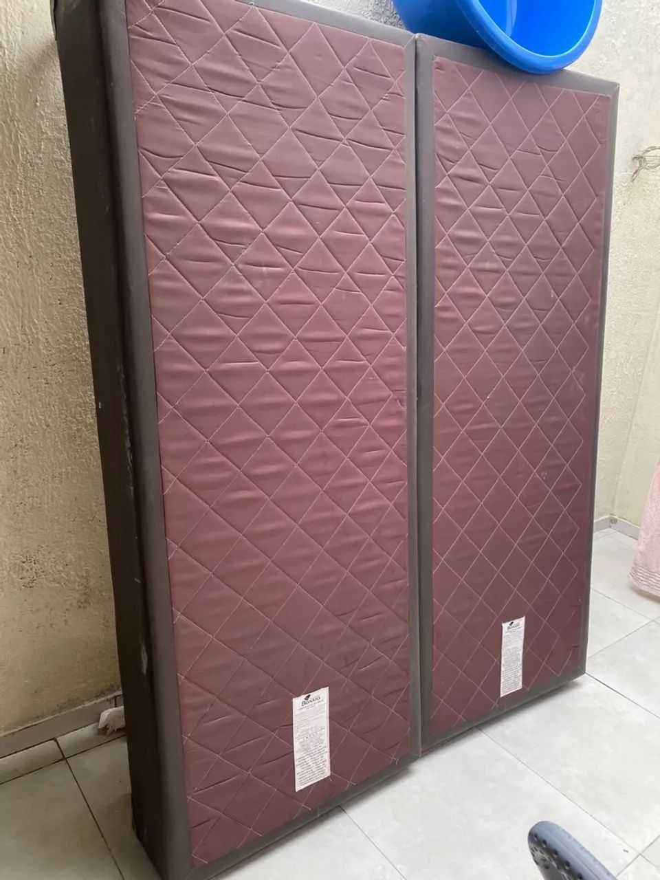 Box queen suporte pra botar colchão 
